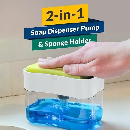 2-in-1 Soap Pump Station