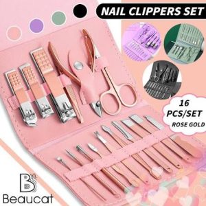 16pcs Stainless pink